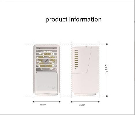 Portabler Verdampfungsluftkühler für Bürozimmer 3 Windmodi Niedrig/Med/Hoch USB-betrieben