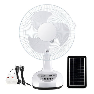 Abmessungen L x W x H 43cm * 27cm * 33.5cm 12 Zoll Solarventilator mit Batterie und LED-Bolle