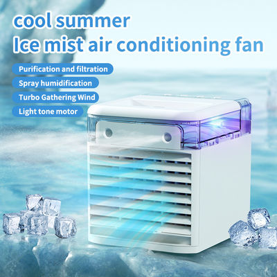 Portable Desktop USB Wasserkühlventilator Mini-Luftkühlventilator für Zuhause und Büro