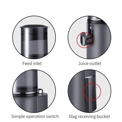 Original Frucht- und Gemüsesäfte Kaltpresse Slow Juicer Maschine ohne App-Kontrolle