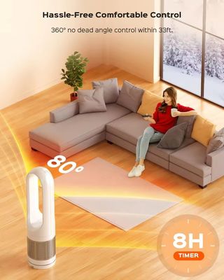 Multi 3 in1 Elektrischer Luftreiniger Kühl- und Heizgerät für Zuhause 18/46 Zoll Bodenstand