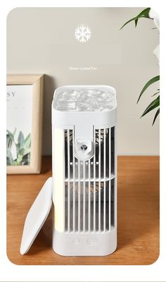 Hotel Tisch Lüfter Desktop Wasserkühlung Spray-Klimaanlage mit USB Mini-Luftkühler Lüfter
