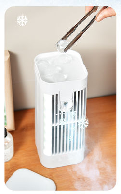 Portable Desktop Wasserkühlung Luft Elektrische Lüfter Haushalts Spray Mini Stand Klimaanlage