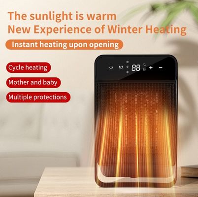 ABS Portable Desktop Heater Ventilator für Schlafzimmer Winter 1500W PTC Schnellheizung