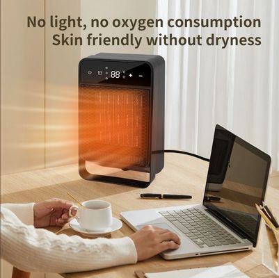 ABS Portable Desktop Heater Ventilator für Schlafzimmer Winter 1500W PTC Schnellheizung