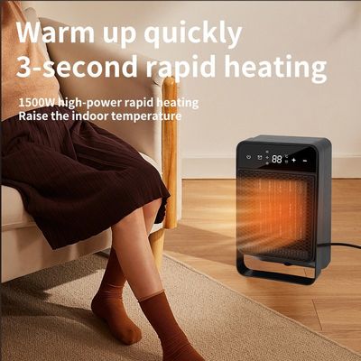 ABS Portable Desktop Heater Ventilator für Schlafzimmer Winter 1500W PTC Schnellheizung