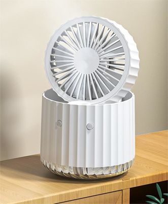 5V Heißfeuchtigkeitssprühventilator USB-Desktop-Ladegerät Kleiner Ventilator Klappventilator Tragbarer Tischventilator Feuchtigkeitsluftkühler