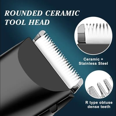 20*10*6,2cm 4 in 1 USB Wiederaufladbare elektrische Haustierpflege für Hunde und Katzen Trimmer