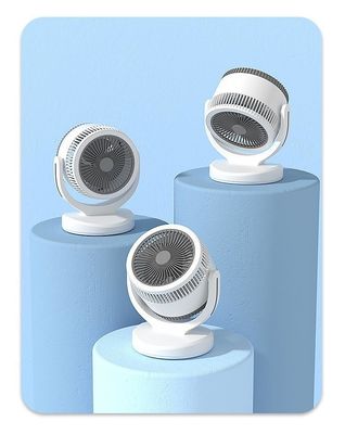 5V Haushalt Badezimmer Küche Wandventilator Wand Hängen Kopfschütteln Wind Luftzirkulation Ventilator