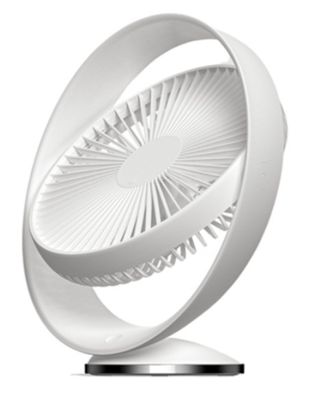 360-Grad-drehbares USB-Ladebett Mode Kühltischventilator mit 5 Drehbögen