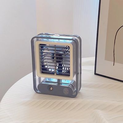 USB-Stromquelle Portable Mini-Luftkühler Ventilator für Schreibtisch Tisch Wassernebel Außenventilatoren 2pics