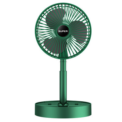 USB-Wiederaufladbares Klappbettventilator mit 3 Anpassungsgeschwindigkeiten Multifunktionsdesign