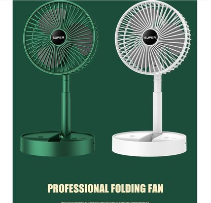 Ladekörper Skalierbarer Ventilator Weiß-Grüner Kunststoff-Desktop-Haus-Portabeler Elektroventilator