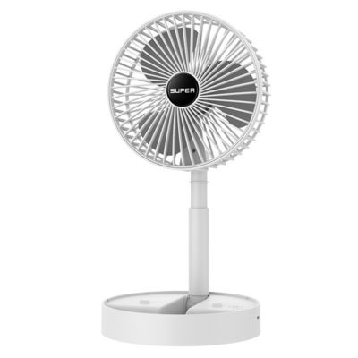 Schreibtisch-Büro USB-Ladung Klappventilator Teleskopventilator Mini-Portabel elektrischer Ventilator Kunststoff