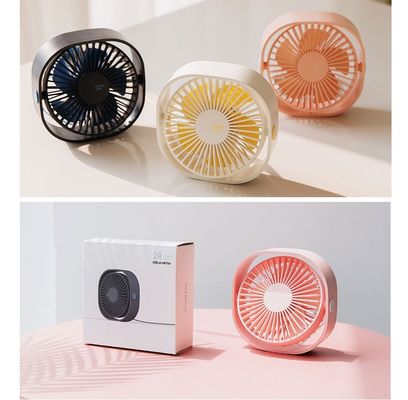 129*122*52 mm Mini-Desktop-USB-Ventilator mit einfachem Aufladen und leichtem Design