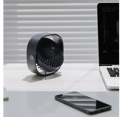 DC5V/1A 4,2 Watt Batterietype Wiederaufladbare Desktop-Luftkühlventilatoren mit 3X-Geschwindigkeitsmodus