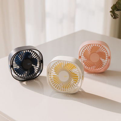 DC5V/1A 4,2 Watt Batterietype Wiederaufladbare Desktop-Luftkühlventilatoren mit 3X-Geschwindigkeitsmodus