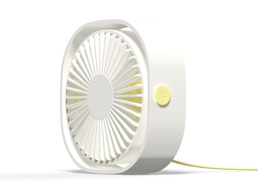 USB-Akkuscharge Wiederaufladbarer Mini-Ventilator für tragbare Handheld-Kühlung 129*122*52 mm