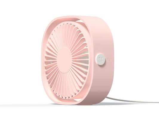 USB-Akkuscharge Wiederaufladbarer Mini-Ventilator für tragbare Handheld-Kühlung 129*122*52 mm