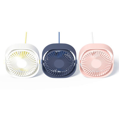USB-Akkuscharge Wiederaufladbarer Mini-Ventilator für tragbare Handheld-Kühlung 129*122*52 mm