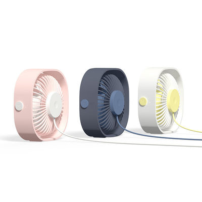 USB-Akkuscharge Wiederaufladbarer Mini-Ventilator für tragbare Handheld-Kühlung 129*122*52 mm