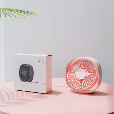 USB-Akkuscharge Wiederaufladbarer Mini-Ventilator für tragbare Handheld-Kühlung 129*122*52 mm
