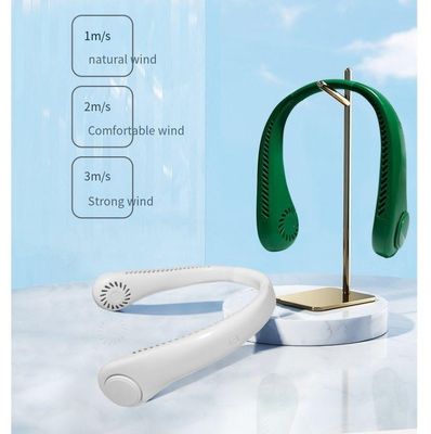 4.5W Mini Portable Fan Hands Free Bladeless Outdoor Sport Halsventilator