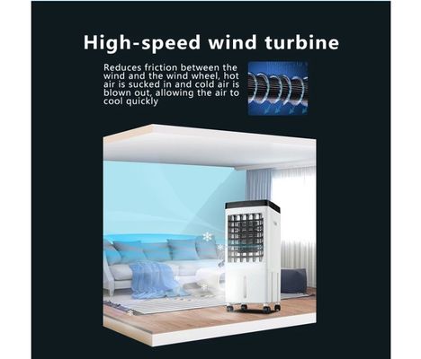 Kühlventilator für Haushalte 10L Wassertank Großkapazität Klimaanlage Fernbedienung