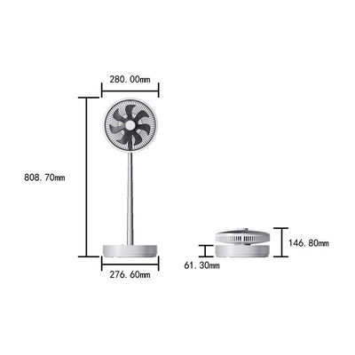 Home Kunststoff-Standventilator HY-350-10 HY-350-12 mit einfachem Design und geräuschlosem Betrieb
