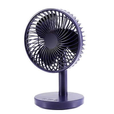 Seidenbildschirmgedruckte Kunststoff-Tischventilator für Bad und USB-Luftzirkulationssystem