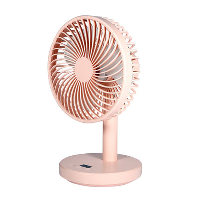 Seidenbildschirmgedruckte Kunststoff-Tischventilator für Bad und USB-Luftzirkulationssystem