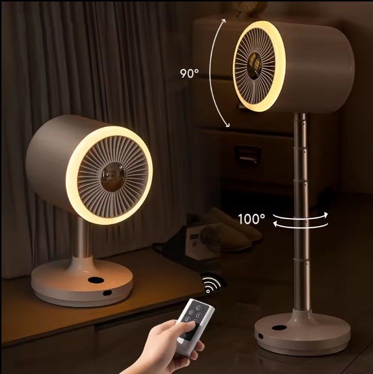 Stromquelle usb Wiederaufladbarer Standventilator mit leichtem tragbaren Tischventilator