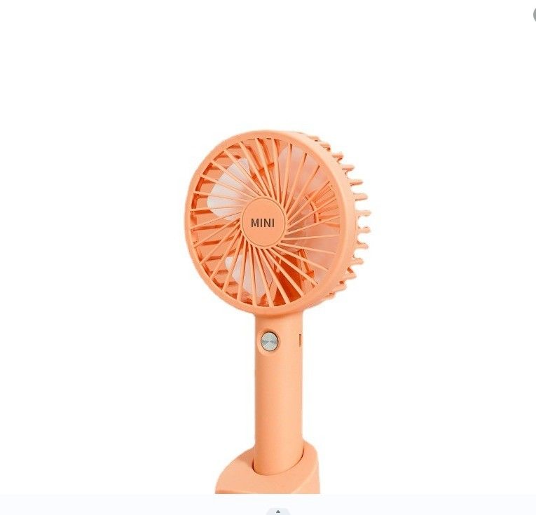 1200mAh USB-Ventilator Mini Wiederaufladbarer Handventilator mit Telefonhalter