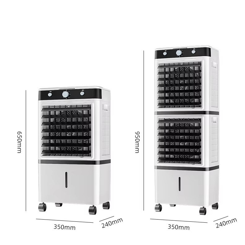 Englisch Betriebssprache 14L mobiler Wasserluftkühlventilator für Bodeninstallation