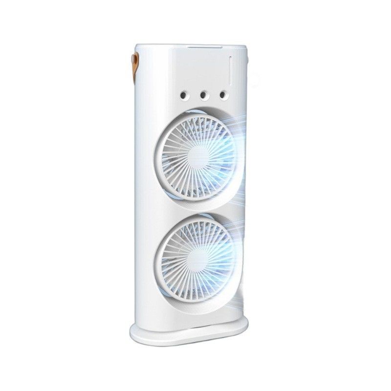 6 Rotary Vane USB-Leitung Stromversorgung Doppel-End Sprühventilator für wiederaufladbare Home Office