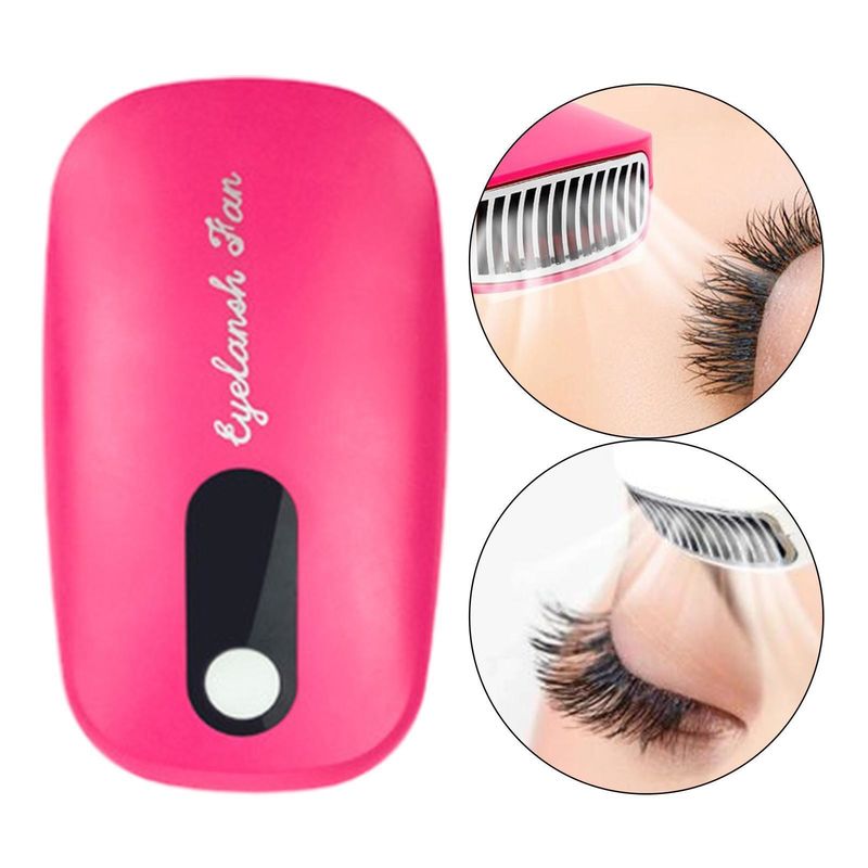 Rotary Vane-Free 160g USB Mini Wimpernpflanzen Trocknerventilator für Anpassungsbedürfnisse
