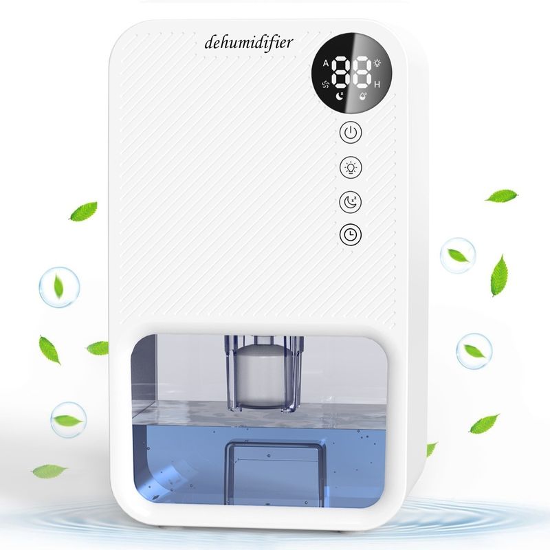 Elektrischer tragbare 1100 ml Mini-Luftentfeuchter für feuchte Schimmelfeuchtigkeit