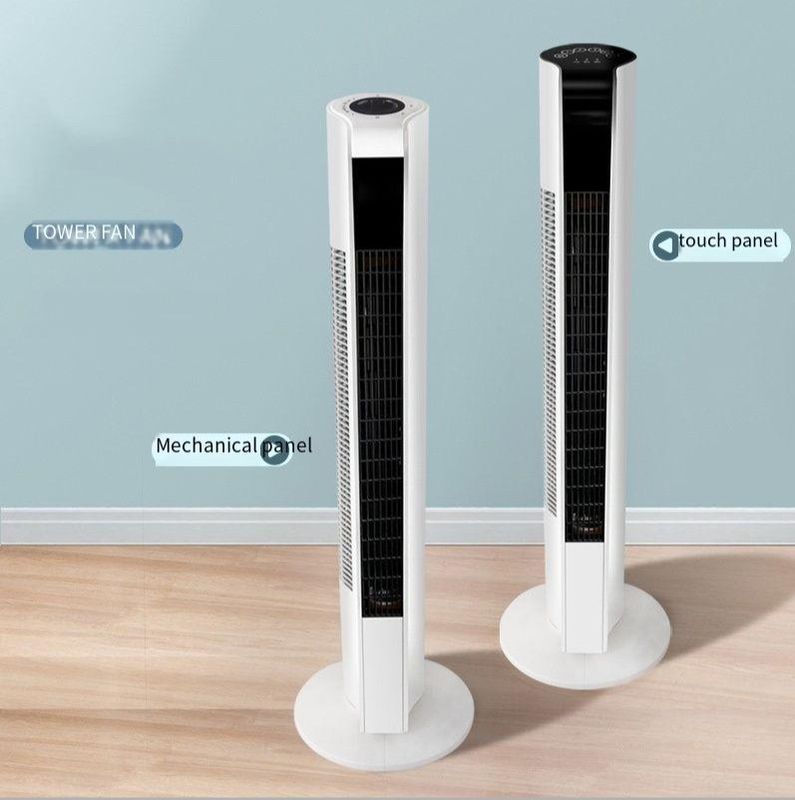 Smart Electric Bladeless Tower Fan 84*26,5cm App-gesteuert leise starke Luftkühlung