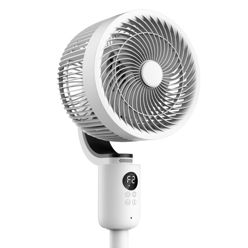 Klasse A Energieeffizienzbewertung Elektrische Standventilatoren mit KI-Sprachsteuerung 40W Leistung