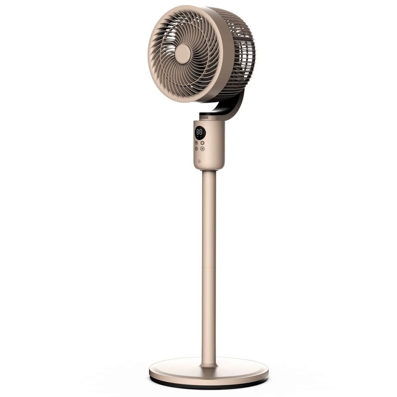 Elektrische Standventilatoren Luftkühlventilator mit KI-Sprachsteuerung Stimmluftzirkulation