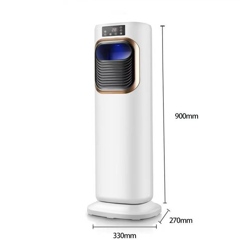 Timer 8h Wasser-Klimaanlage und Warmluftbläser mit Stromversorgung 80W Kühlung
