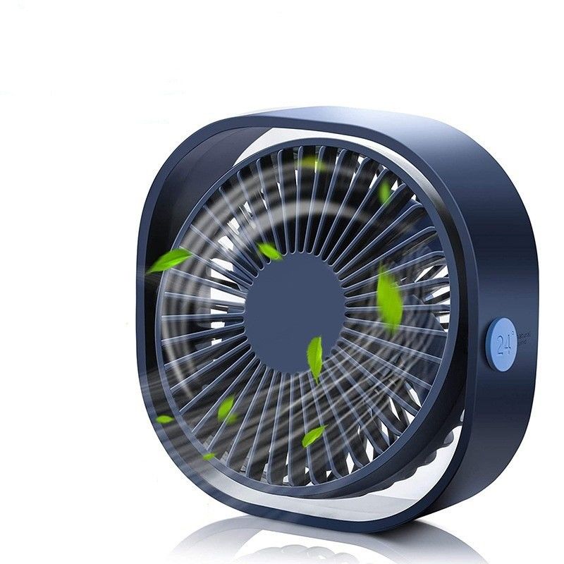DC5V/1A 4,2 Watt Batterietype Wiederaufladbare Desktop-Luftkühlventilatoren mit 3X-Geschwindigkeitsmodus