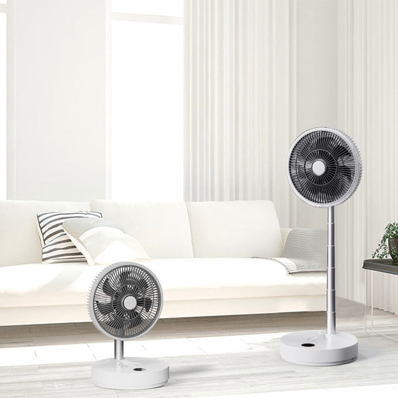 Fußbodenventilator mit tragbarem Teleskopkonzept und Fernbedienung
